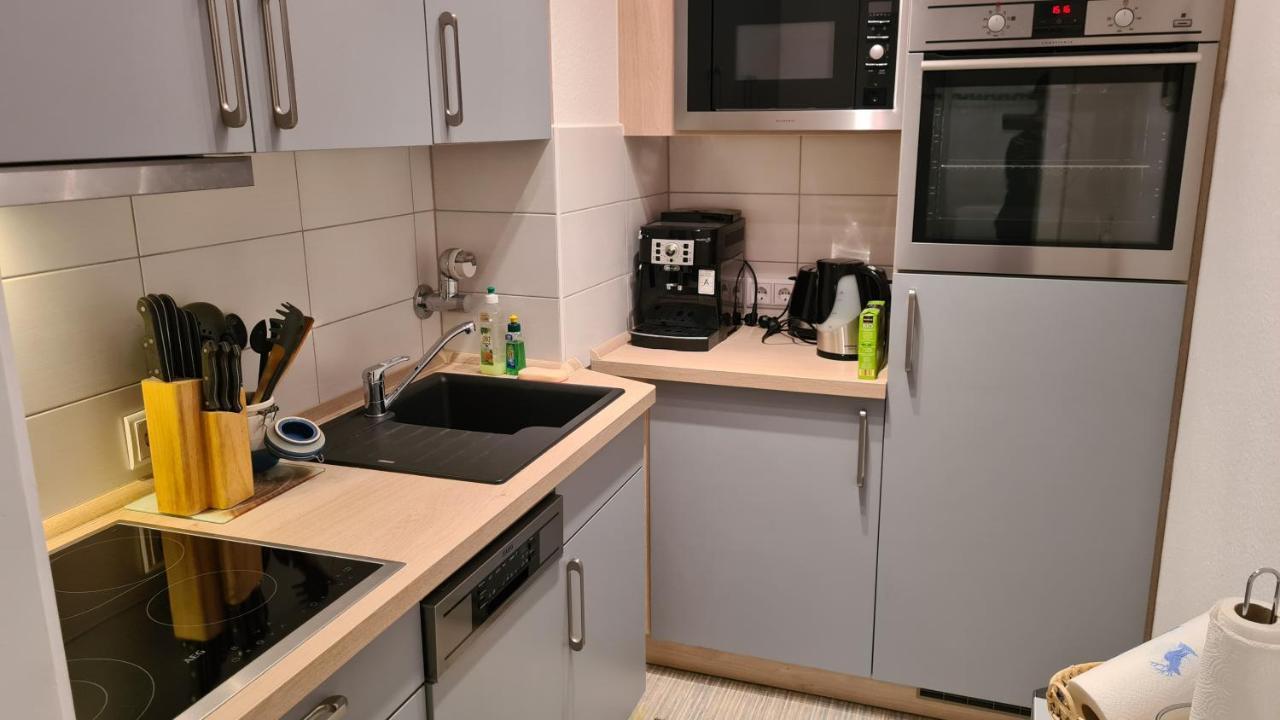 Pematra Ferienwohnung Seeschwalbe ลูเบค ภายนอก รูปภาพ